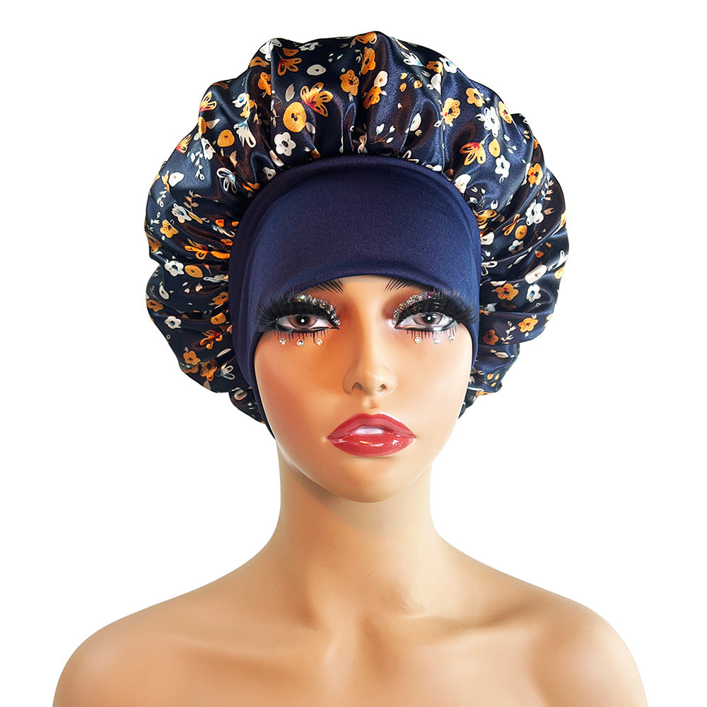 Satin Nightcap Beauty Shower Cap