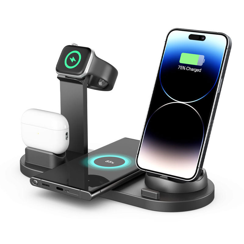 3 in 1 Wireless Charger Phone Holder