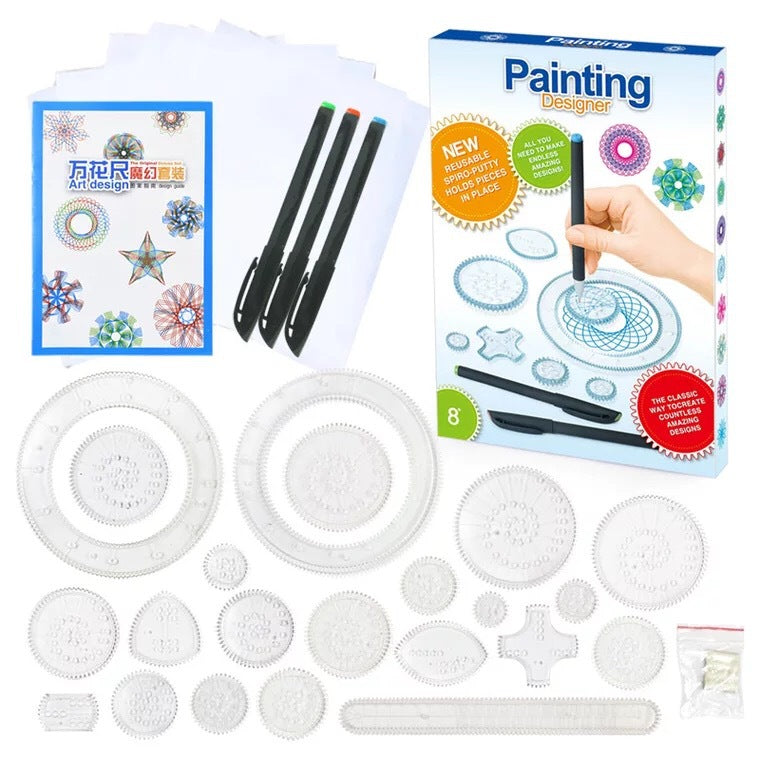 Student Drawing Template Set