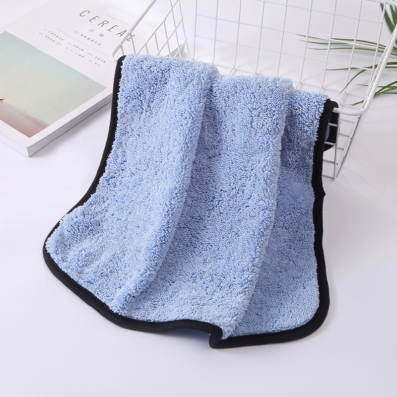 Absorbent Thick Microfiber Car Towel