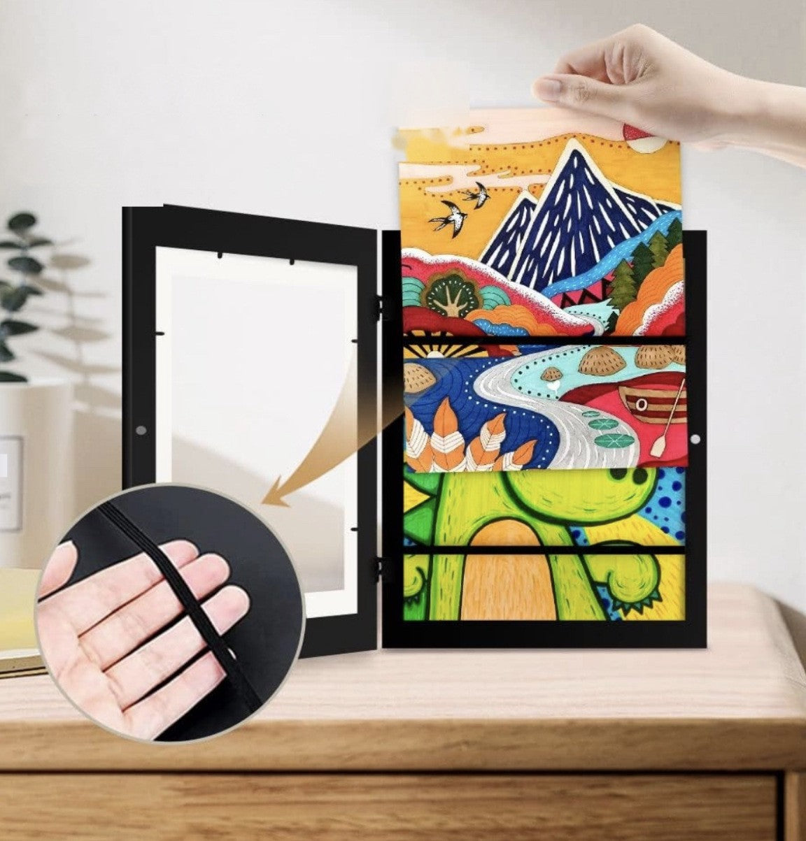 Kids Drawings & Paintings Frame