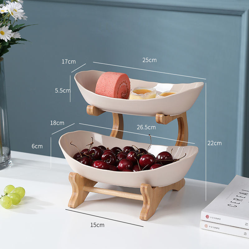 Dinnerware Kitchen Fruit Bowl Rack