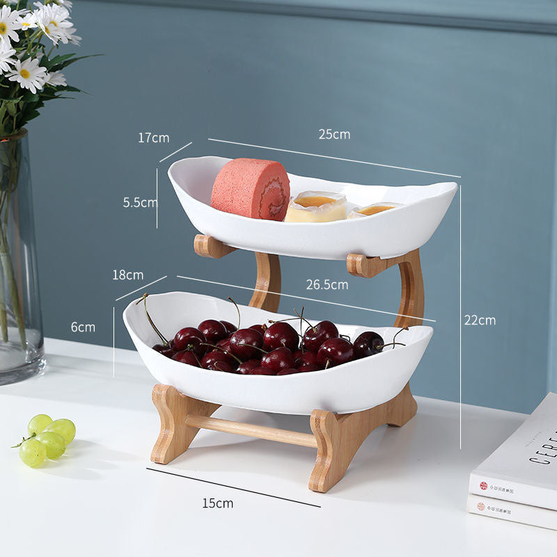 Dinnerware Kitchen Fruit Bowl Rack