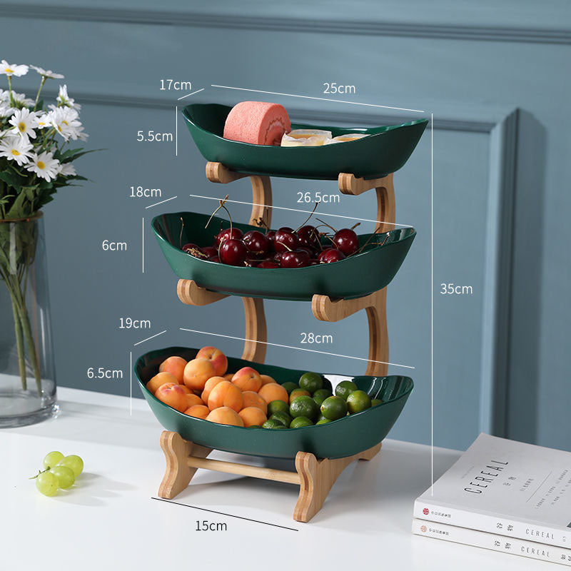 Dinnerware Kitchen Fruit Bowl Rack