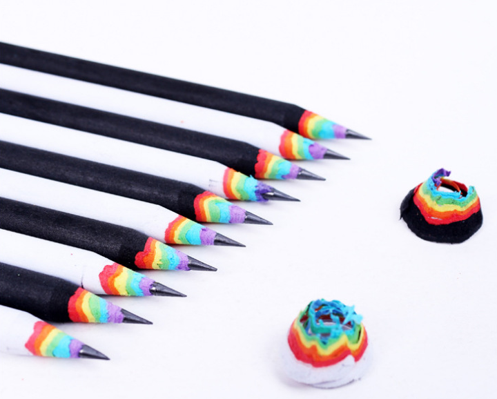 Rainbow Creative Pencil Stationery