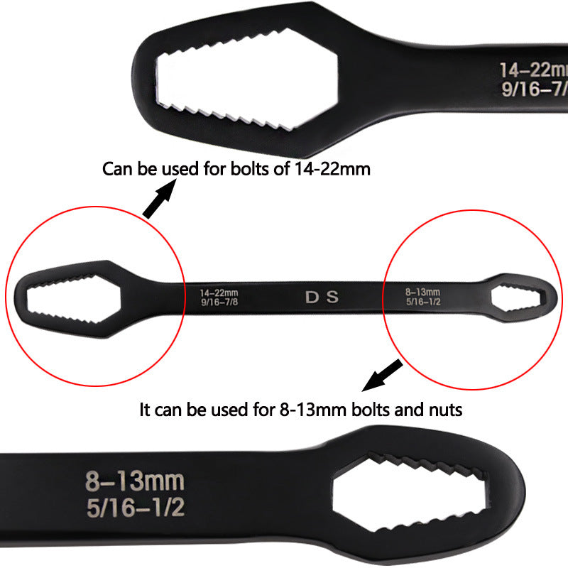 Two-end Dual-use Maintenance Wrenches