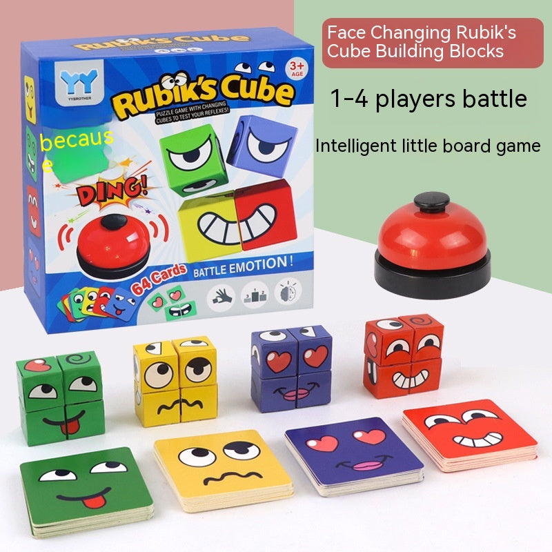 Face Changing Educational Puzzel