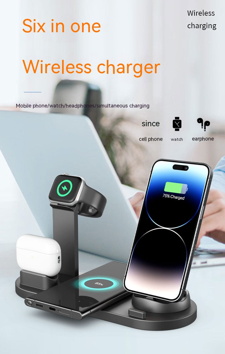 3 in 1 Wireless Charger Phone Holder