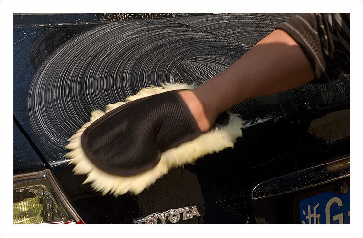 Styling Wool Soft Cleaning Gloves