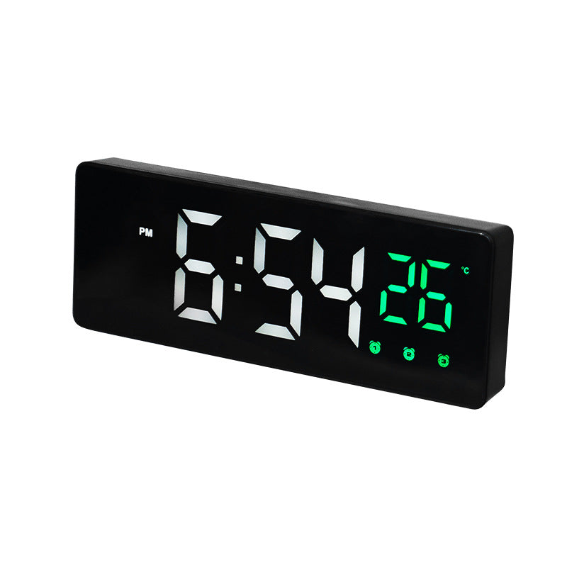 Korean Style Wall Clock With Temperature