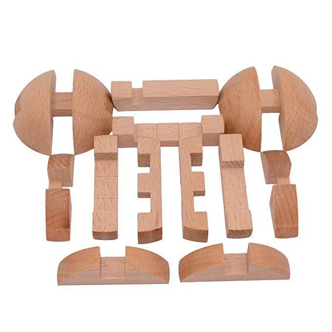 Wooden Puzzle Brain Teaser Toy