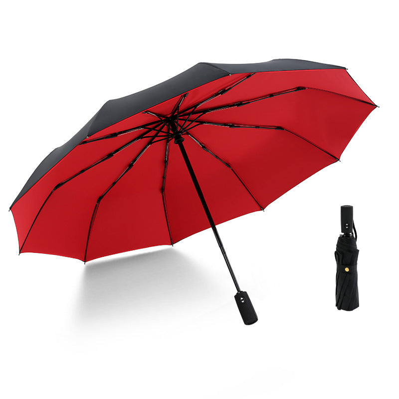 Automatic Double-Layer Wind Resistant Umbrella