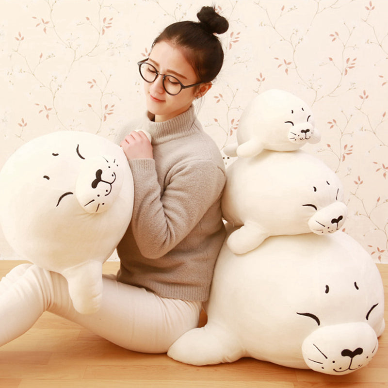 Seal Pillow Plush Doll