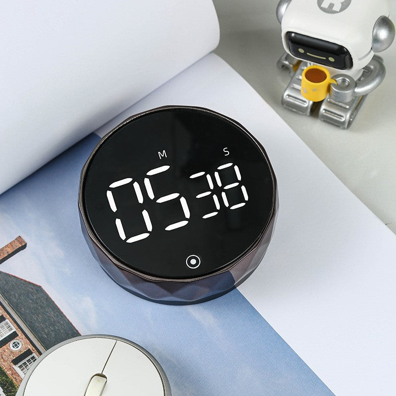 Round Magnetic Rotating Kitchen Timer