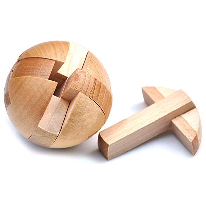 Wooden Puzzle Brain Teaser Toy