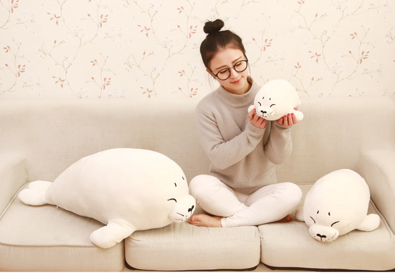 Seal Pillow Plush Doll