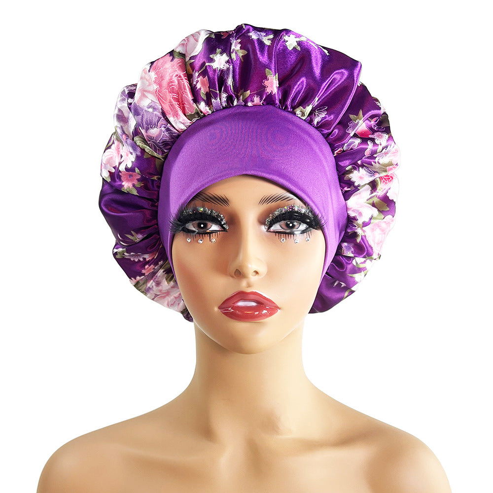 Satin Nightcap Beauty Shower Cap