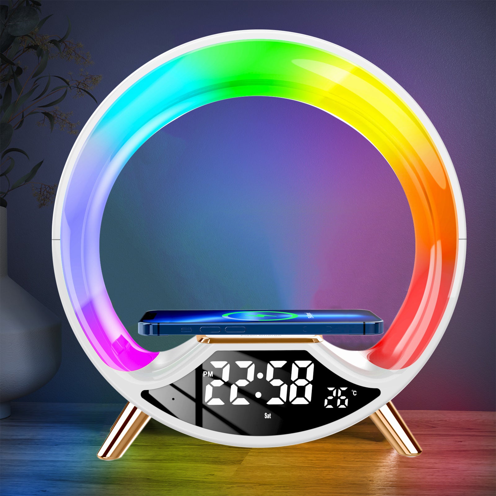 Night Light Charger Bluetooth Speaker