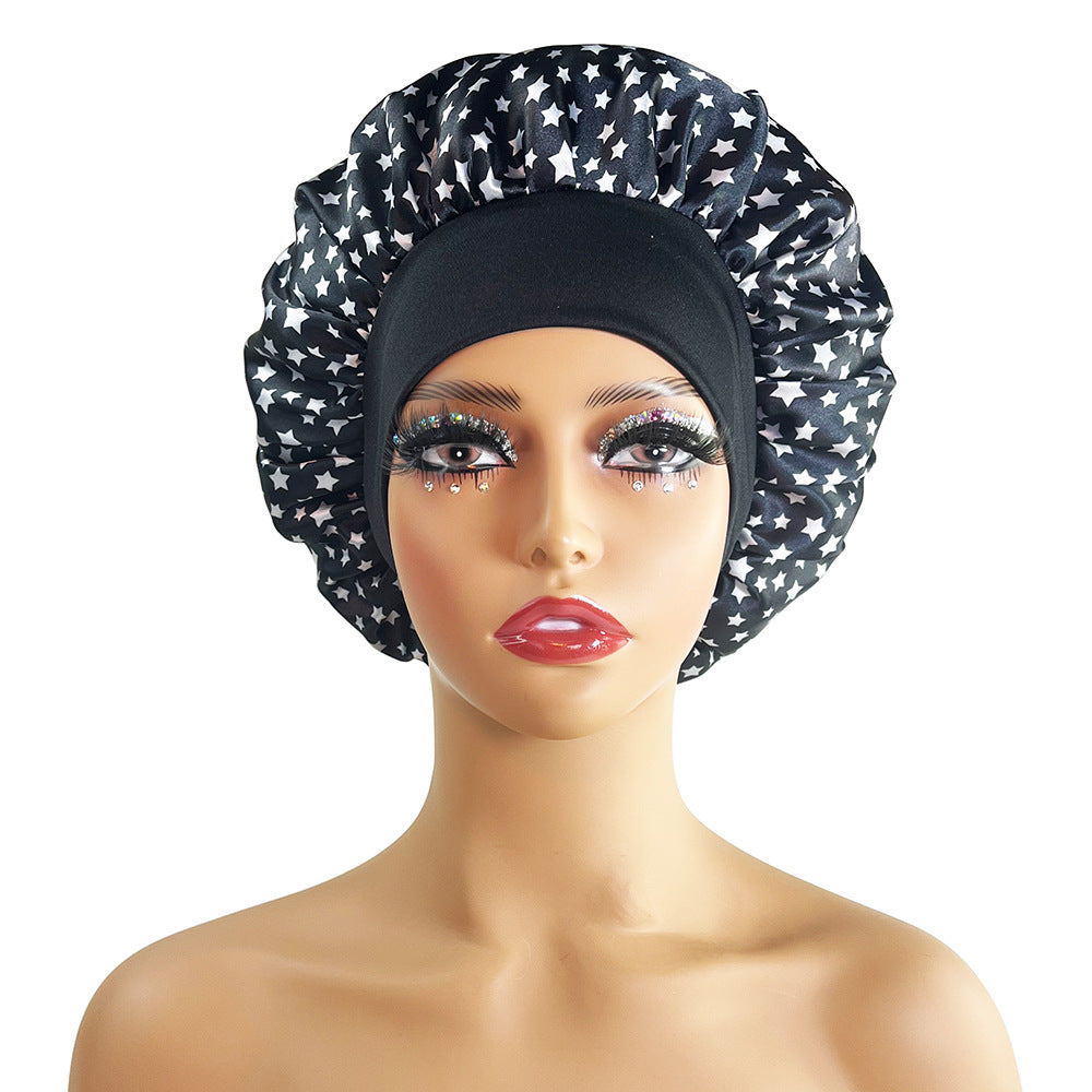 Satin Nightcap Beauty Shower Cap