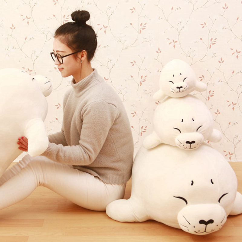 Seal Pillow Plush Doll