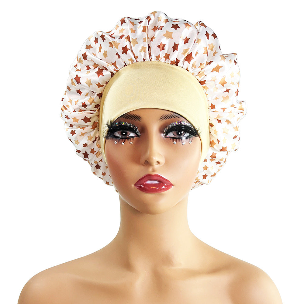 Satin Nightcap Beauty Shower Cap