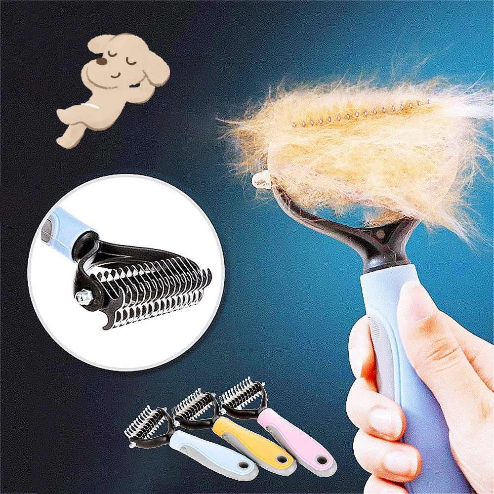 Grooming Double-sided Pet Brush