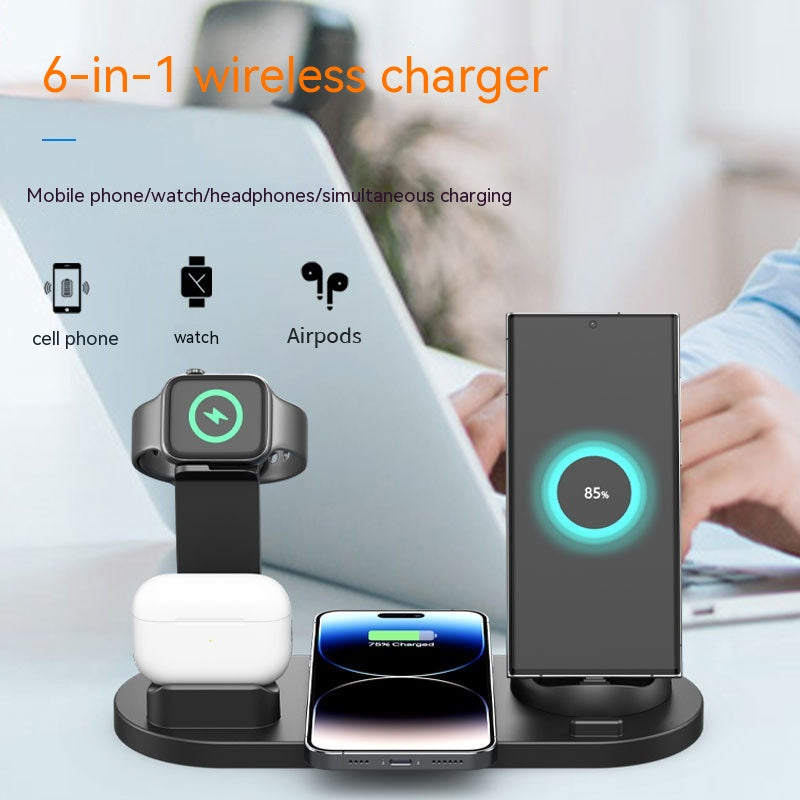 3 in 1 Wireless Charger Phone Holder