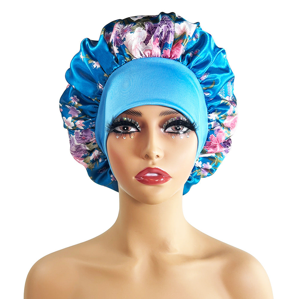 Satin Nightcap Beauty Shower Cap