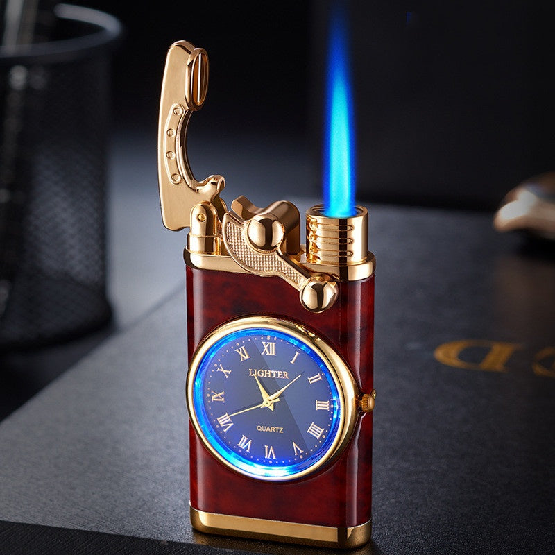 Blue Flame Automatic Ignition Windproof Lighter