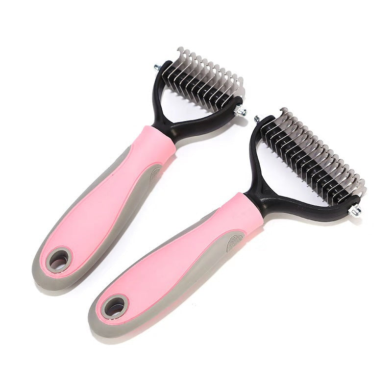 Grooming Double-sided Pet Brush