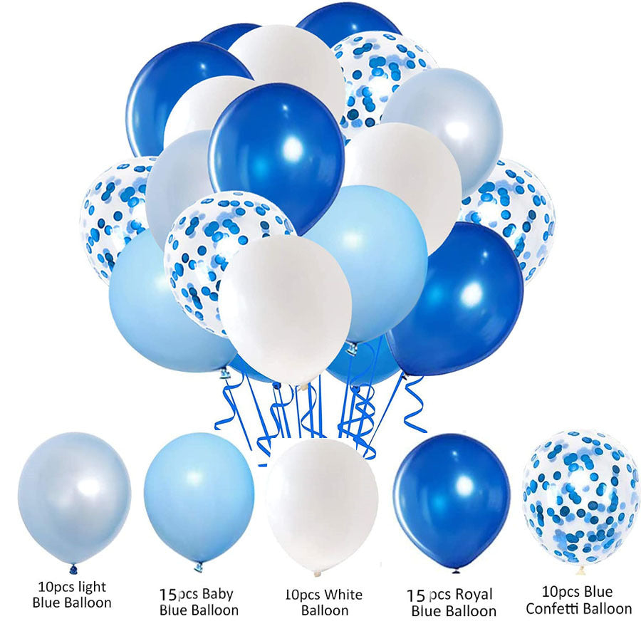 60PCs Latex Sequins Combination Balloons