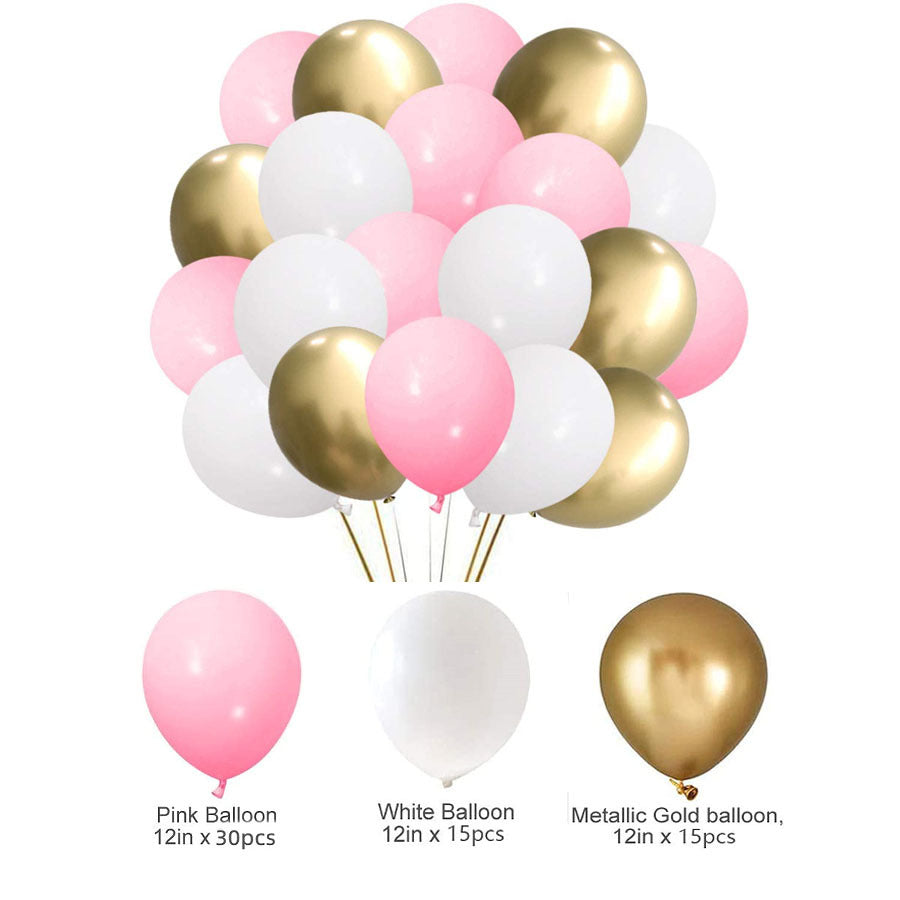 60PCs Latex Sequins Combination Balloons