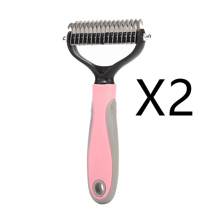 Grooming Double-sided Pet Brush