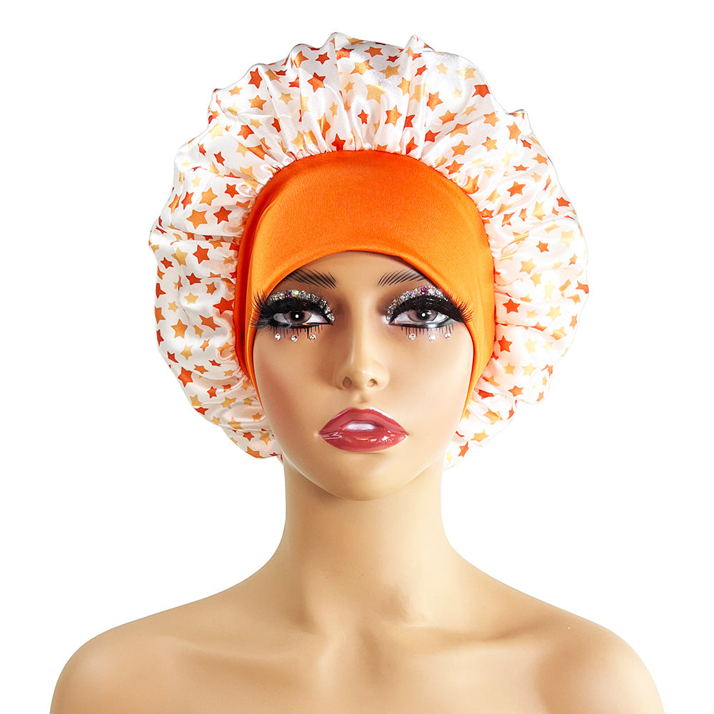 Satin Nightcap Beauty Shower Cap