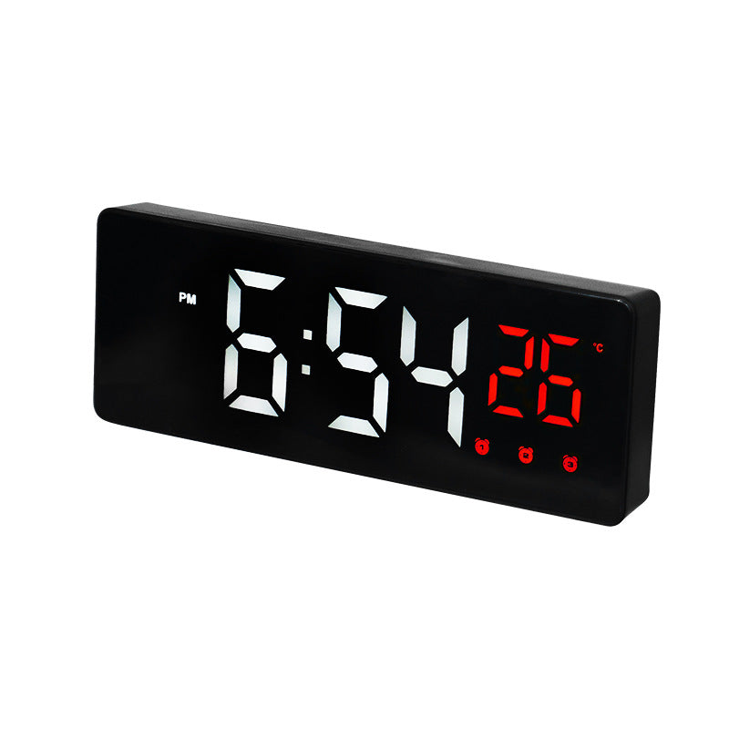 Korean Style Wall Clock With Temperature