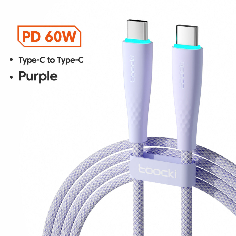 Fast Charging USB Type C To USB C Cable