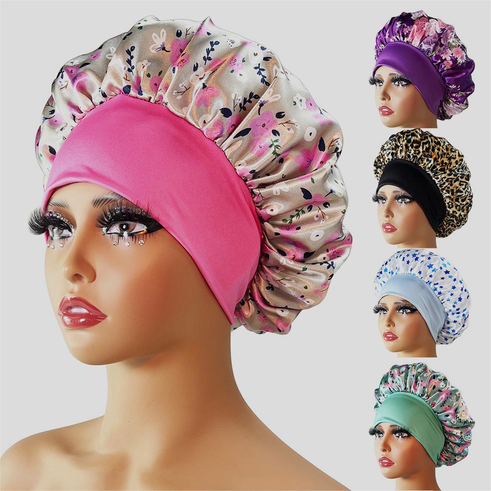 Satin Nightcap Beauty Shower Cap